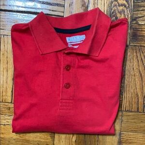 Champs red short sleeve polo shirt size: XL